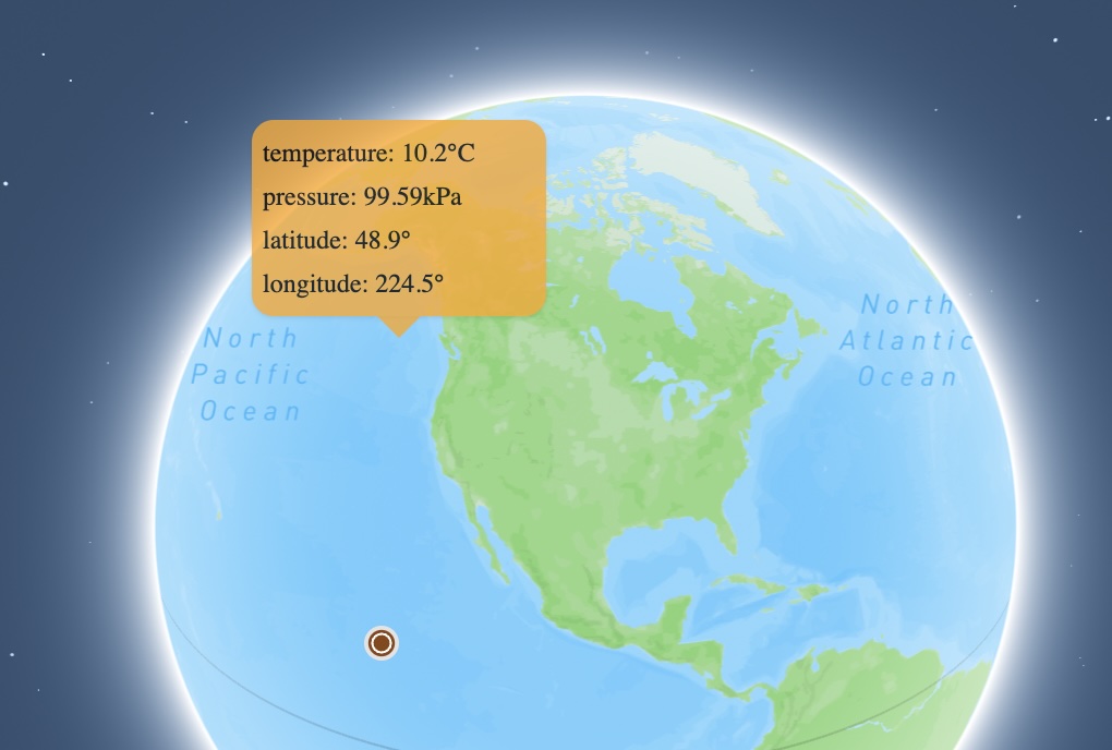 Screenshot of the Borsuk Ulam Explorer