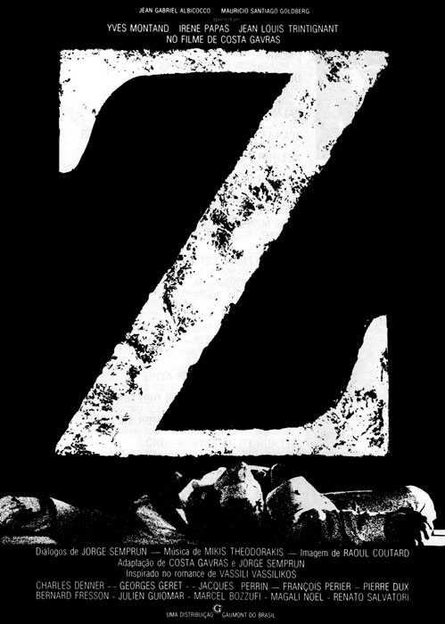 Poster of movie titled Z